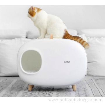 cat litter box house furniture Box Pet Cleaning